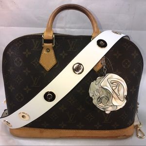 Michael Kors Leather Shoulder Cross Body Strap